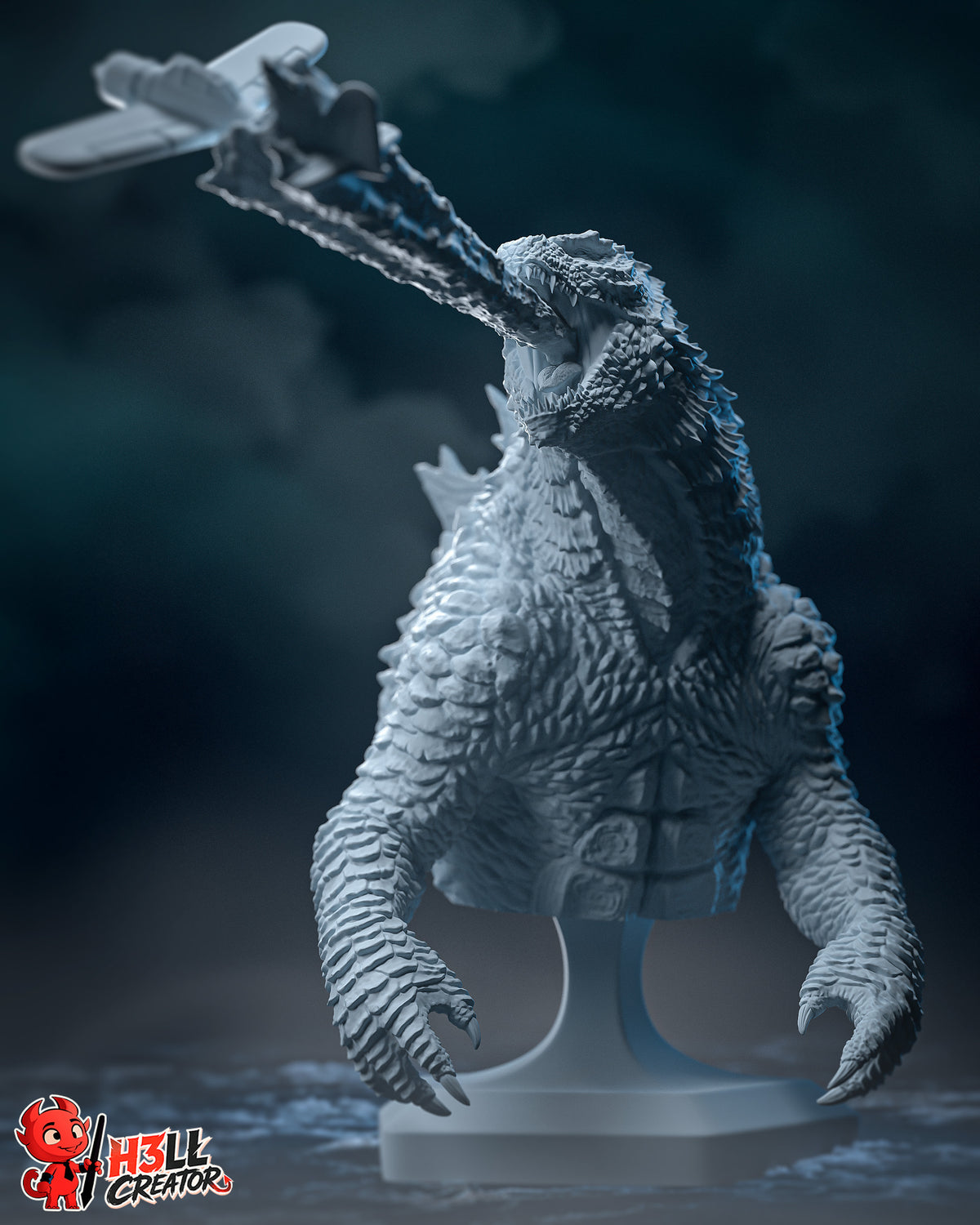 Figurine à peindre - Godzilla