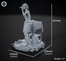 Load image into Gallery viewer, Figurine à peindre - Grace - RE9

