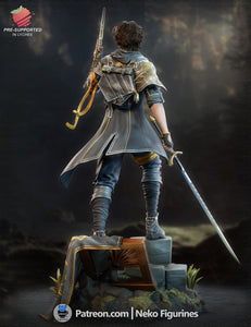 figurine gustave, figurine maelle clair obscur, clair obscur expedition 33, verso clair obscur, monoco, esquie, figurine clair obscur expedition 33
