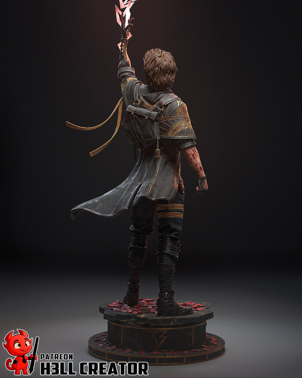 figurine gustave, figurine clair obscur expedition 33, clair obscur, monoco, sciel, verso, maelle, esquie, renoir, gustave, figurine a peindre