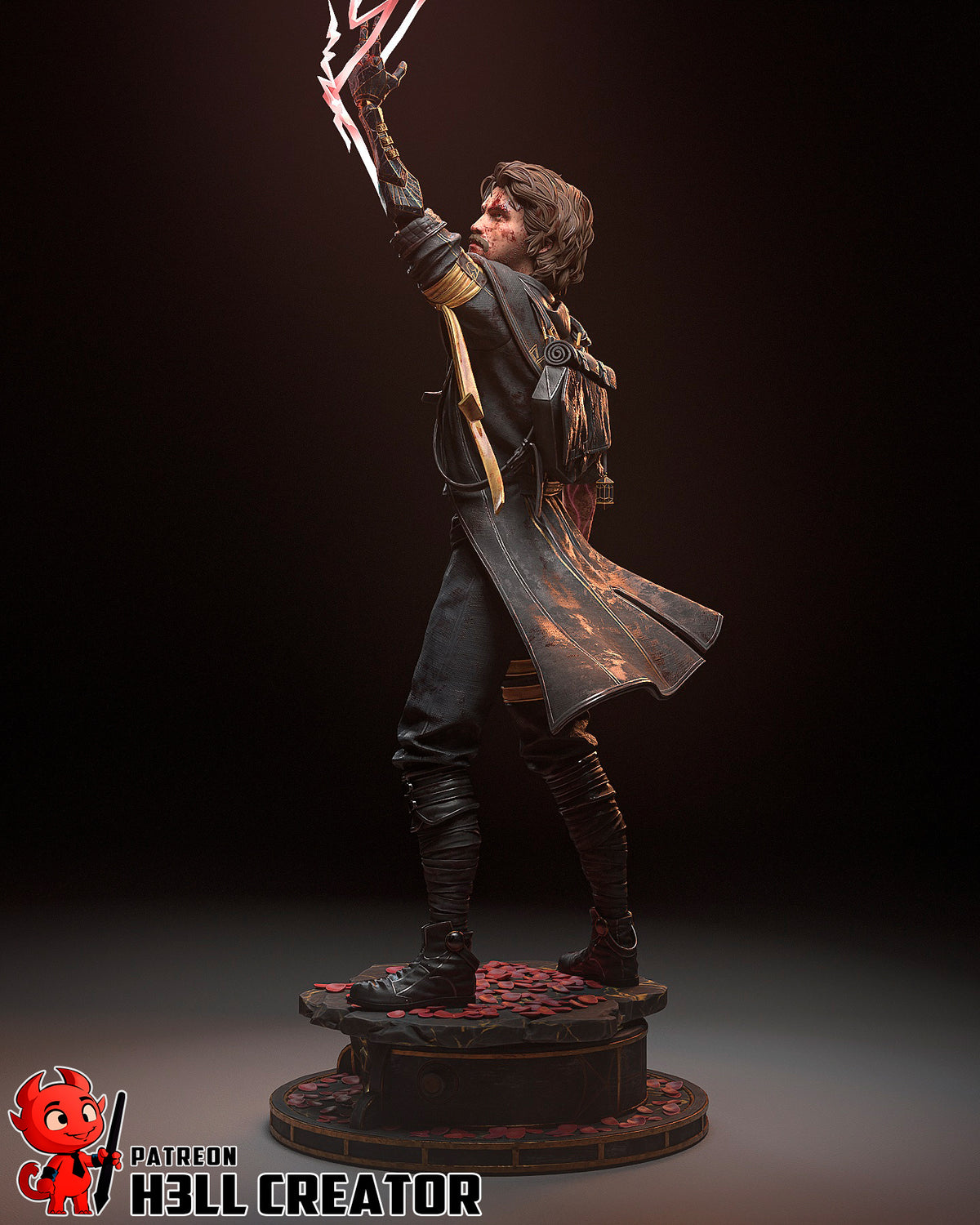 figurine gustave, figurine clair obscur expedition 33, clair obscur, monoco, sciel, verso, maelle, esquie, renoir, gustave, figurine a peindre