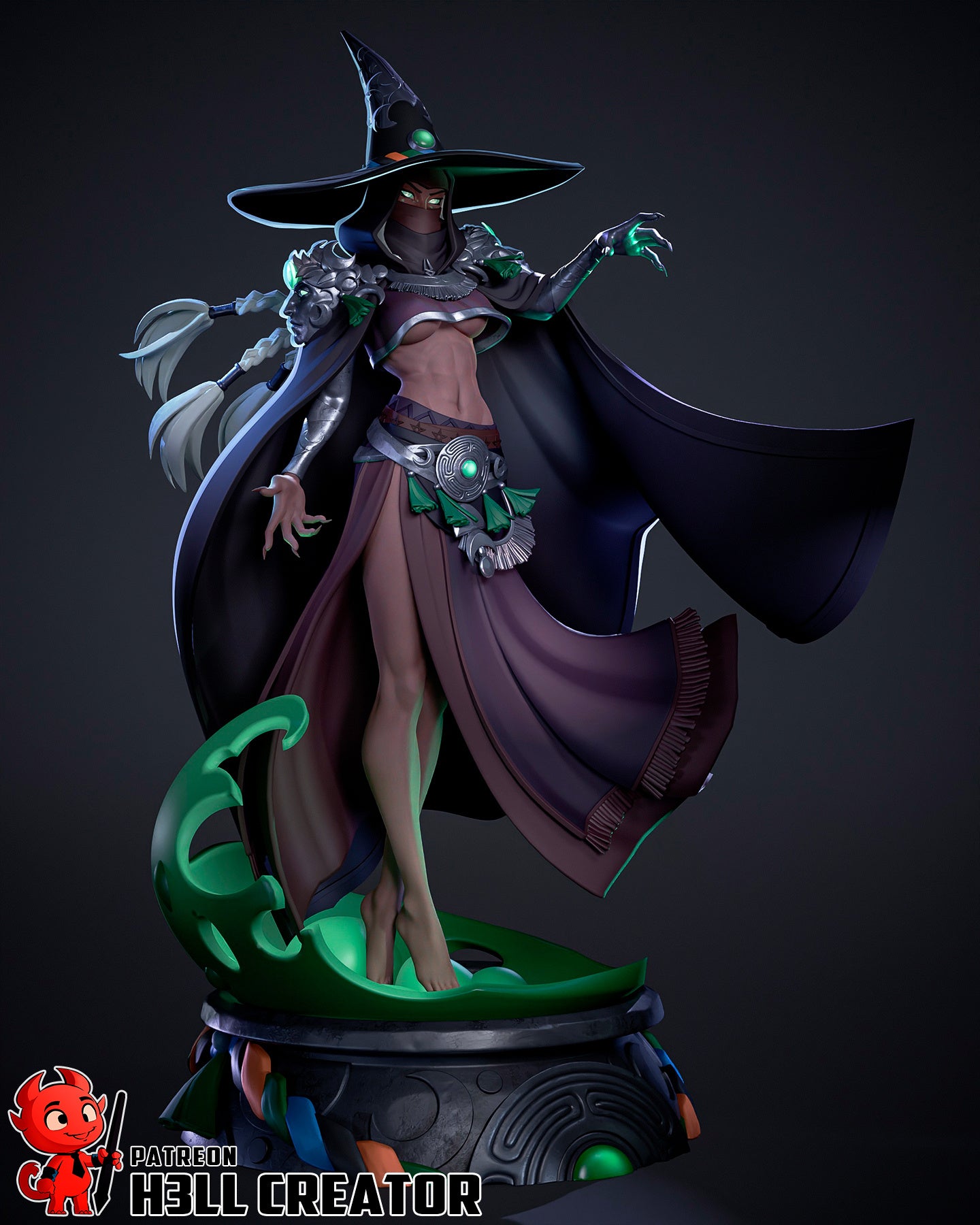 Paintable Figurine - Hecate - Hades 2 – Daëlys Art