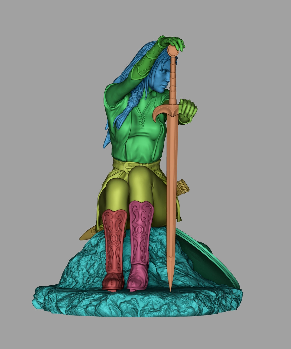 figurine Hera, figurine a peindre, Hera