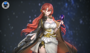 himeko honkai star rail, hoyoverse, mihoyo, genshin impact, zenless zone zero, figurine honkai star rail, figurine a peindre