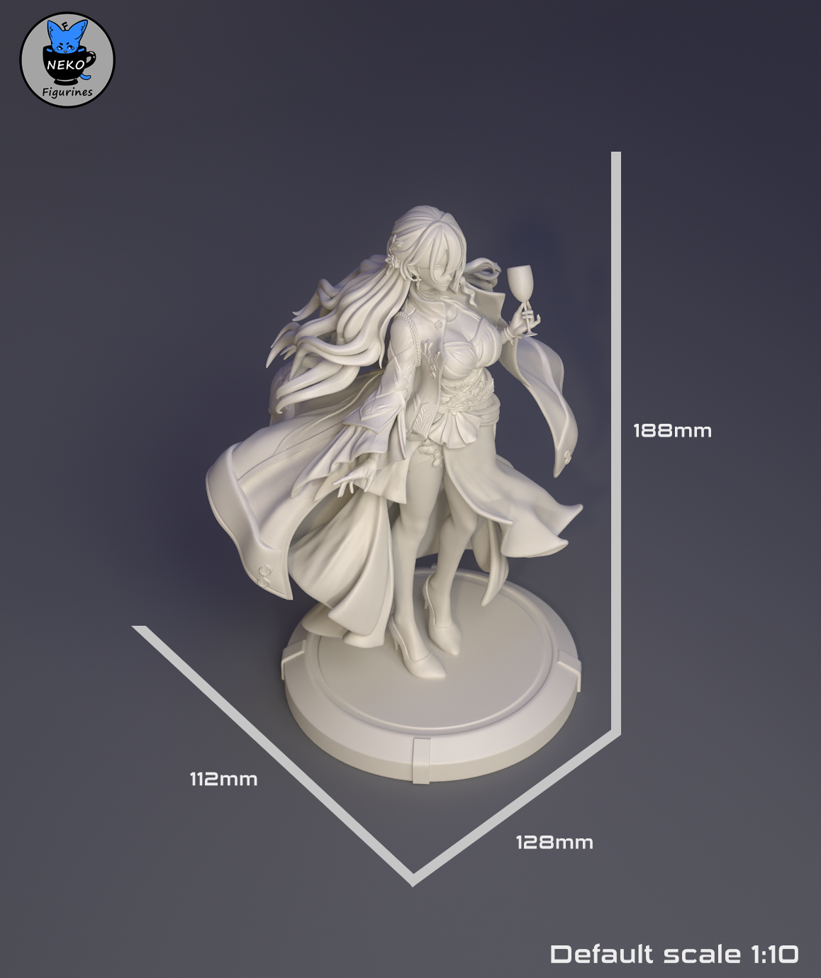 himeko honkai star rail, hoyoverse, mihoyo, genshin impact, zenless zone zero, figurine honkai star rail, figurine a peindre