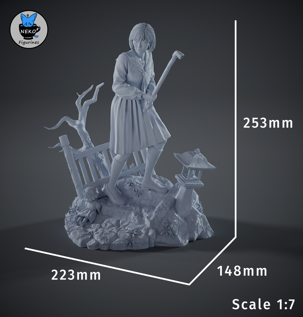 Figurine à peindre - Hinako
