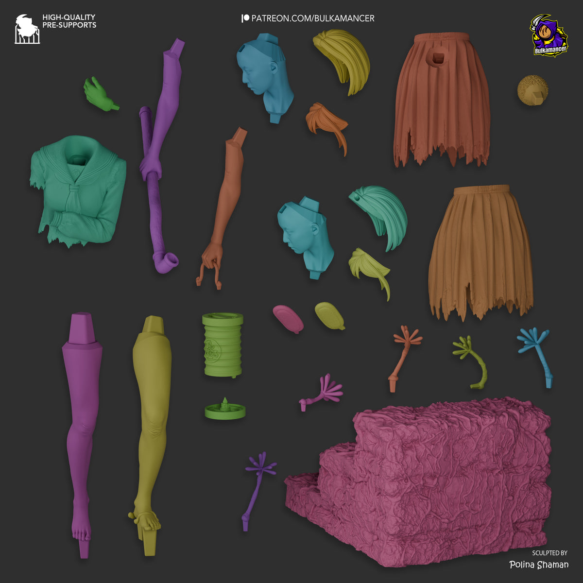 Figurine à peindre - Hinako