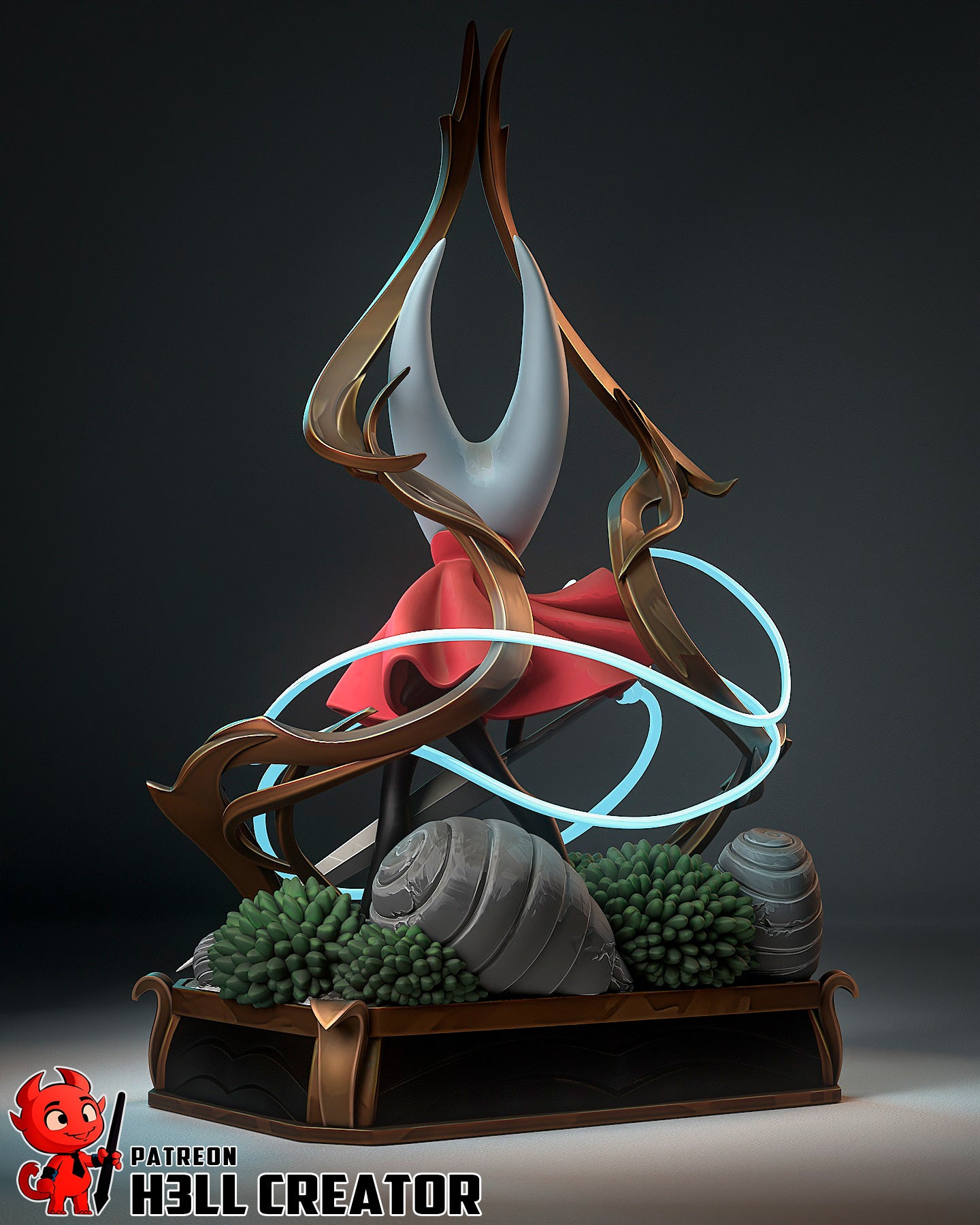 figurine hornet hollow knight, figurine hollow knight, figurine a peindre, silksong
