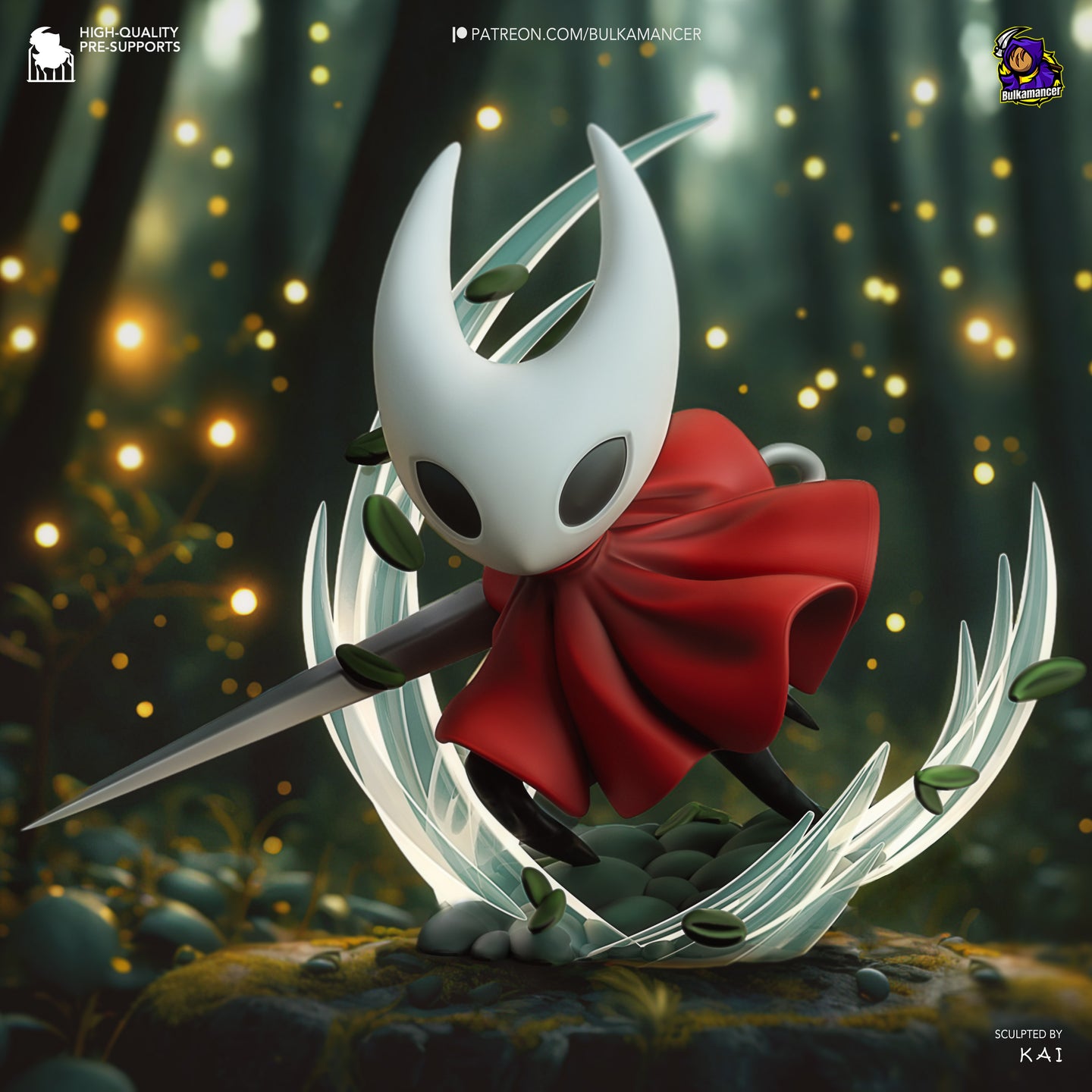 figurine Hornet, figurine hollow knight silksong, hornet hollow knight silksong