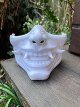 Load image into Gallery viewer, masque japonais, masque samouraï, oni, kitsune, masque hannya, samurai mask, japanese mask, japon, japan, manga, anime, demon slayer, naruto, cosplay, Daëlys Art
