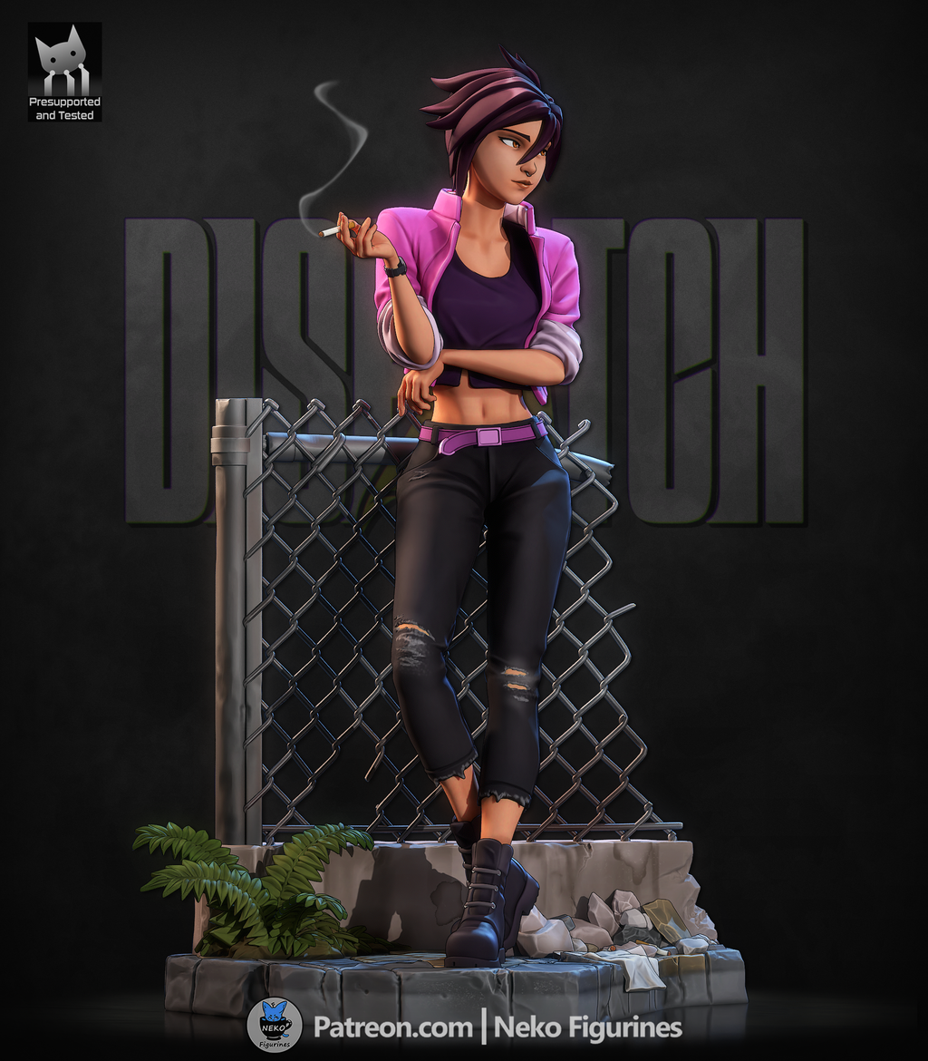 Figurine Invisimeuf Dispatch, figurine Dispatch, figurine a peindre