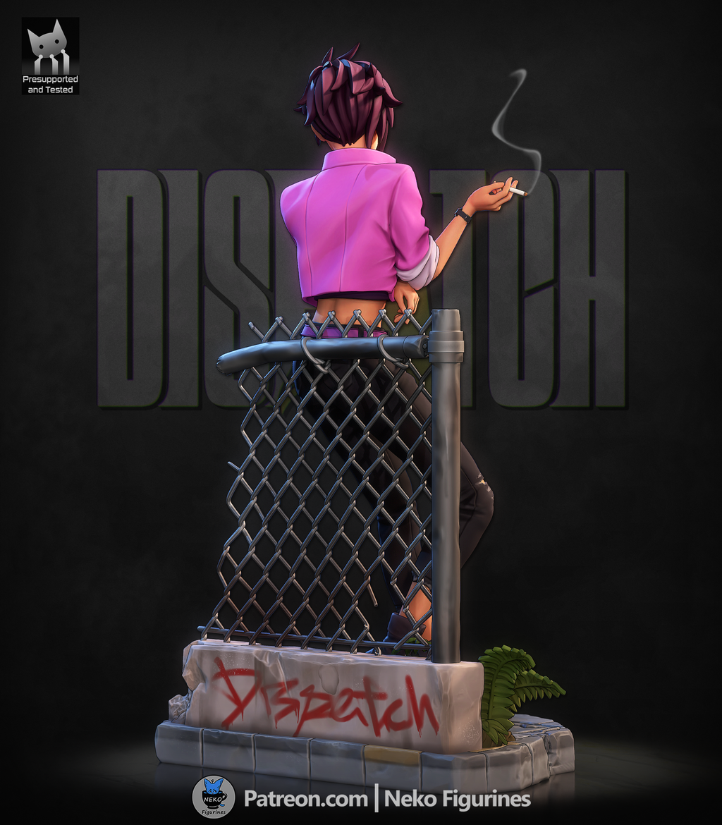 Figurine Invisimeuf Dispatch, figurine Dispatch, figurine a peindre