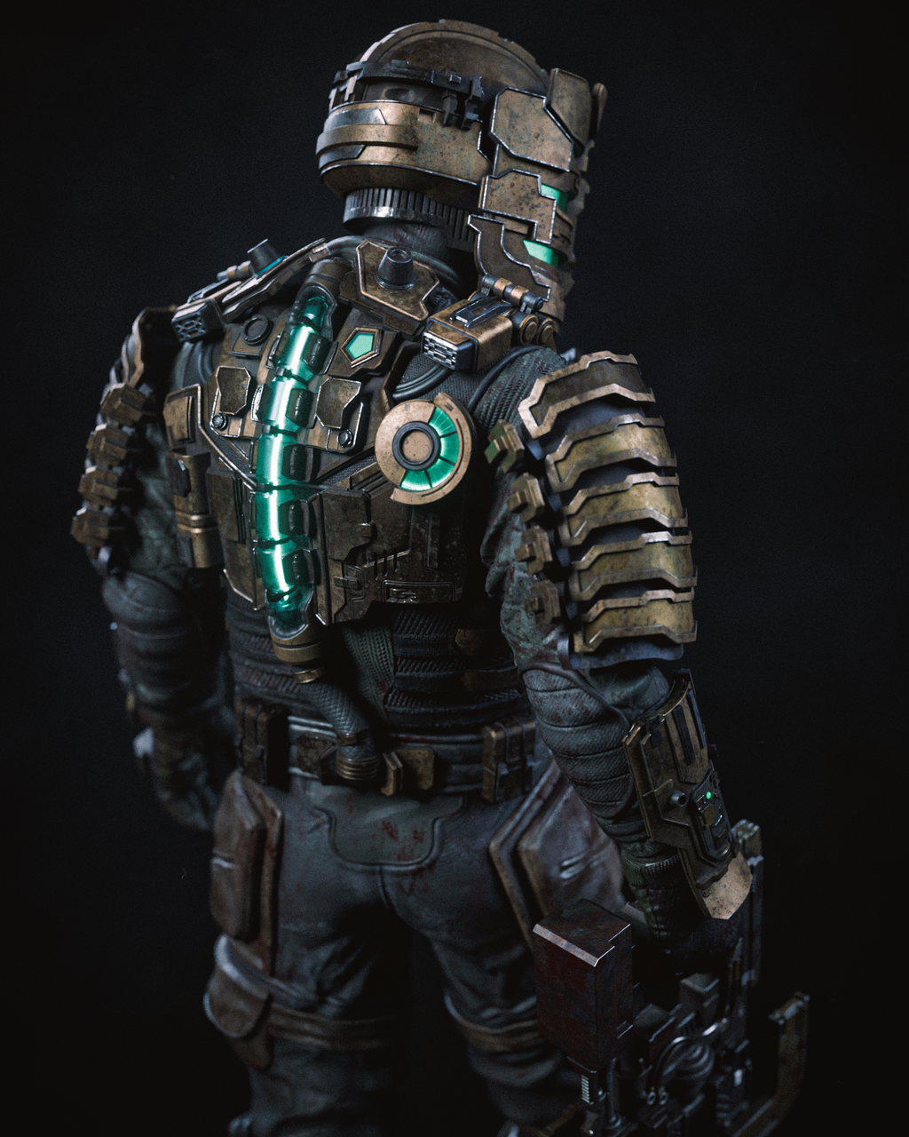 figurine dead space, figurine isaac clarke, figurine a peindre