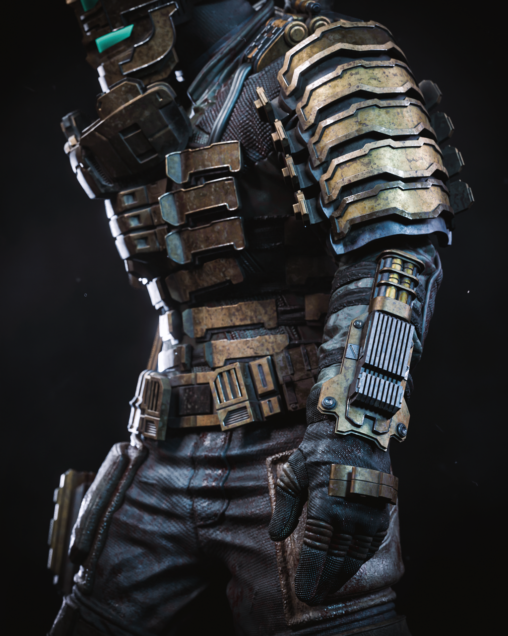 figurine dead space, figurine isaac clarke, figurine a peindre