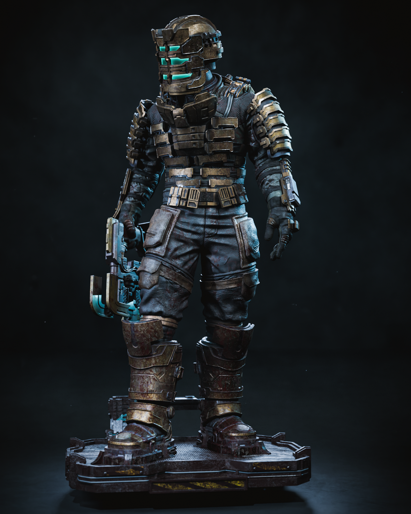 figurine dead space, figurine isaac clarke, figurine a peindre