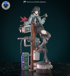 Jane Doe, figurine a peindre, figurine zenless zone zero, figurine Jane Doe