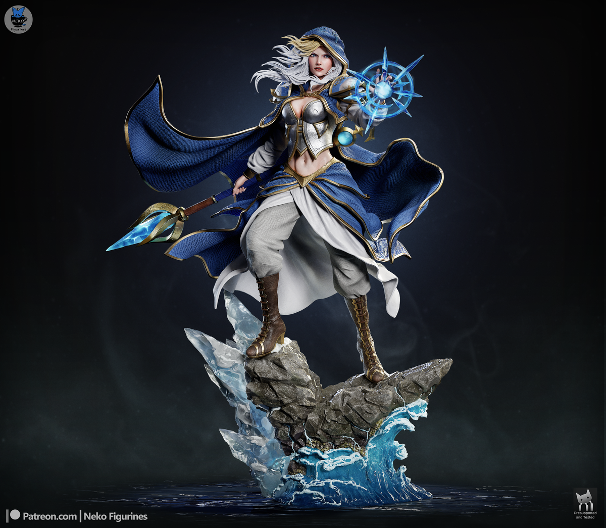 figurine Jaina, Figurine WoW, figurine a peindre