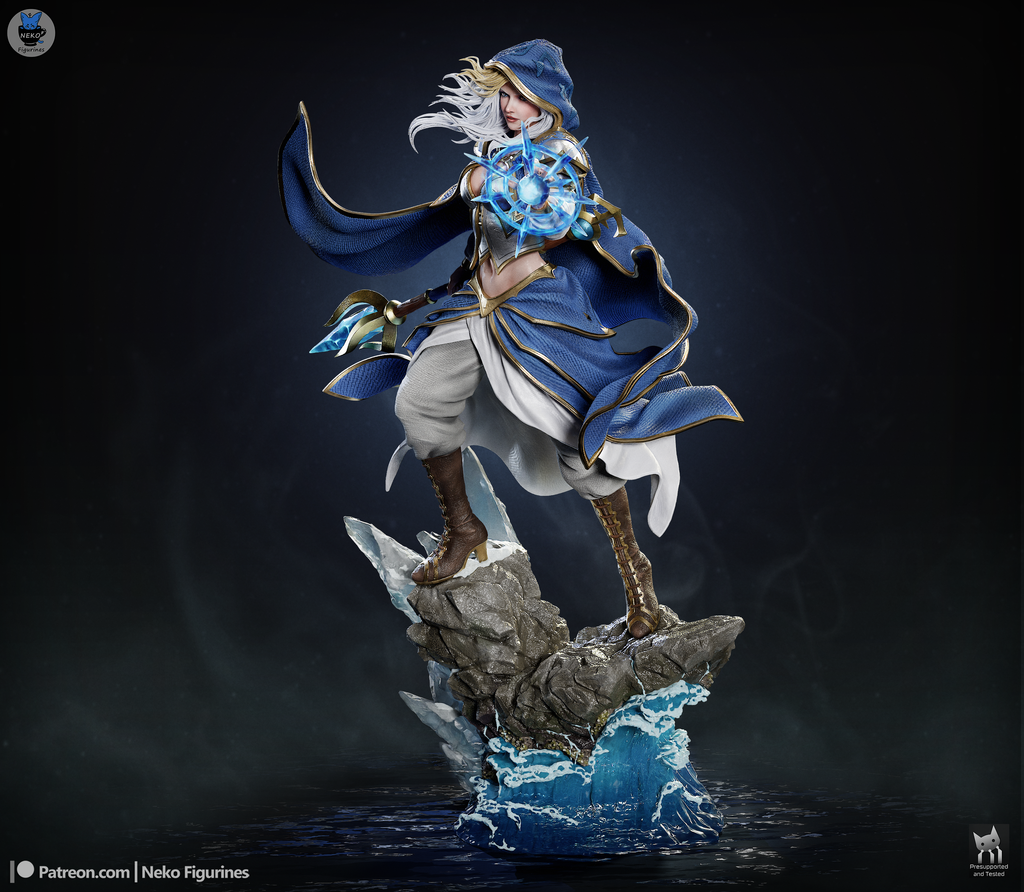 figurine Jaina, Figurine WoW, figurine a peindre