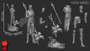 Jayce, Arcane, figurine à peindre, League of Legends 