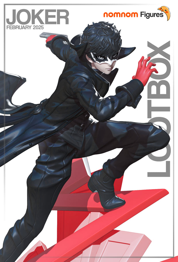 figurine a peindre, figurine Joker persona, persona 5