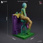 figurine cybepunk 2077, figurine Judy cyberpunk, figurine a peindre