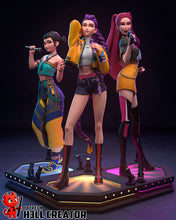 Charger l&#39;image dans la galerie, figurine kpop demon hunters Zoey, figurine Zoey, figurine a peindre, kpop
