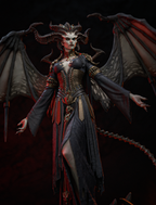 figurine Liltih, figurine a peindre, figurine diablo