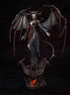 figurine Liltih, figurine a peindre, figurine diablo