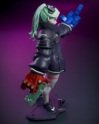 figurine rebecca cyberpunk edgerunner, figurine cyberpunk, lucy and david cyberpunk, figurine a peindre