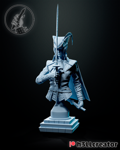 Lady Maria, Bloodborne, figurine Lady Maria, figurine Bloodborne, Yharnam, Dark Souls, Elden Ring