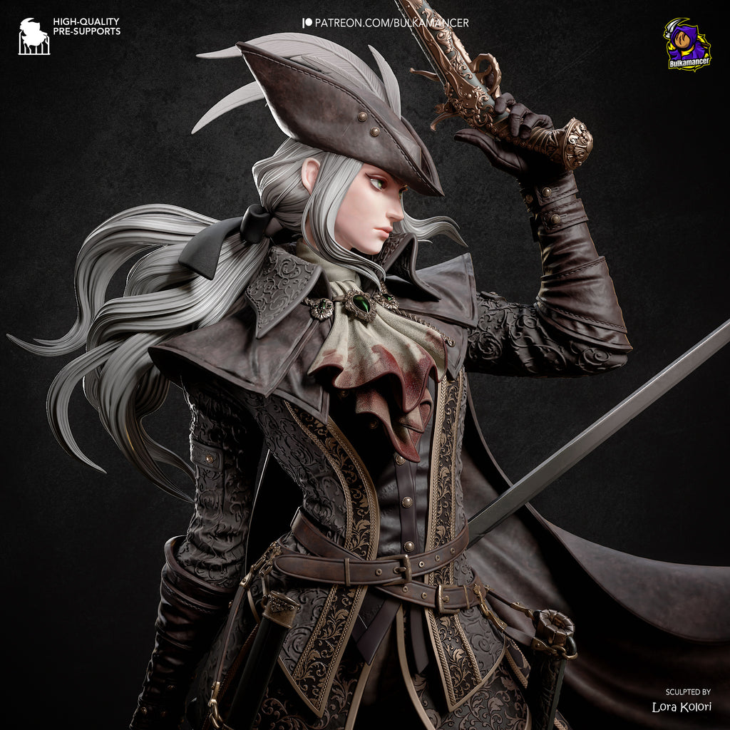 figurine a peindre, figurine lady maria, figurine bloodborne