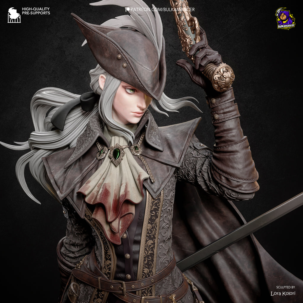 figurine a peindre, figurine lady maria, figurine bloodborne