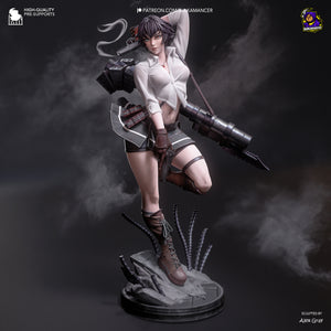 figurine a peindre, figurine lady devil may cry, dante devil may cry, lady devil may cry, trish