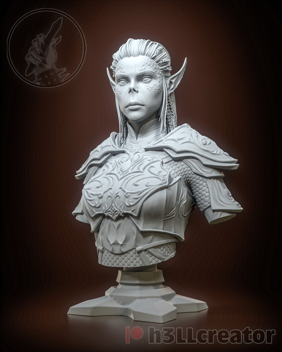 Lae'Zel, Baldur's Gate, Figurine Lae'Zel, Figurine Baldur's Gate, Figurine à peindre