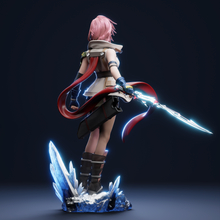 Charger l&#39;image dans la galerie, figurine lightning, figurine final fantasy, ffXIII, figurine a peindre
