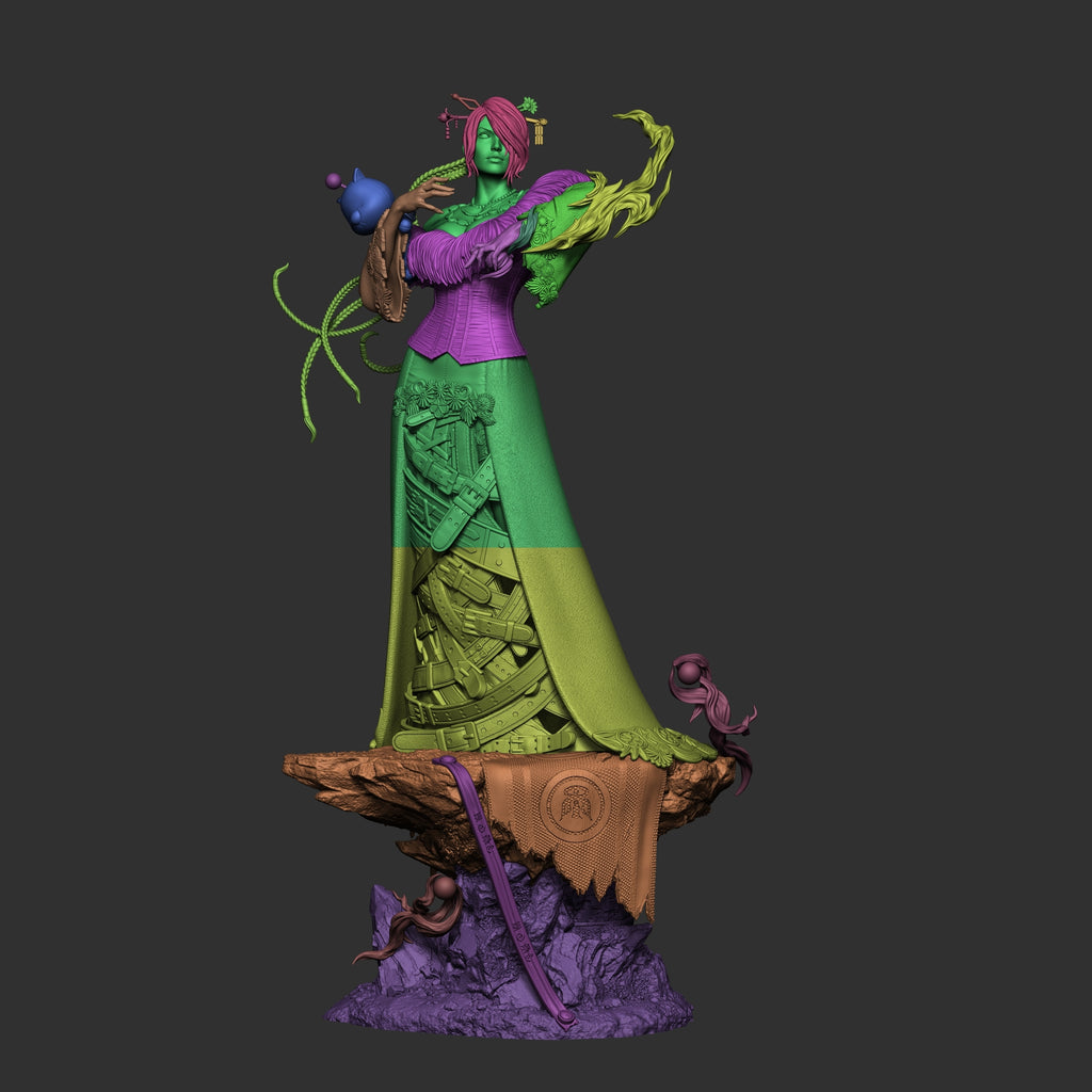 Figurine à peindre - Lulu - FFX