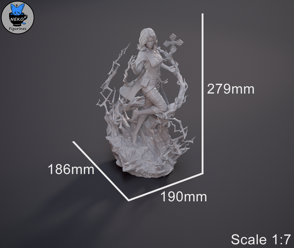 Figurine avec ou sans peinture - Lune - Clair Obscur Expédition 33