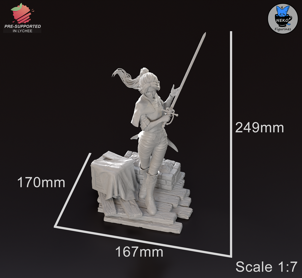 Figurine avec ou sans peinture - Maëlle - Clair Obscur Expédition 33