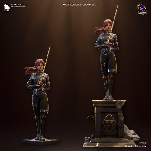figurine maelle, figurine maelle clair obscur, clair obscur expedition 33, verso clair obscur, monoco, esquie, figurine clair obscur expedition 33