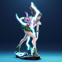 Charger l&#39;image dans la galerie, figurine a peindre, figurine sailor jupiter, sailor moon

