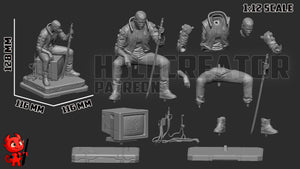 v cyberpunk, figurine cyberpunk , cyberpunk 2077, figurine a peindre