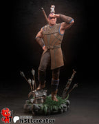 Figurine Baldur's Gate, figurine Minsc, figurine a peindre