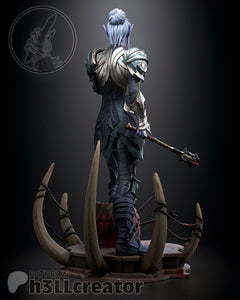 Figurine Baldur's Gate, figurine Minthara, Shadowheart figurine, figurine Baldur's Gate, figurine à peindre