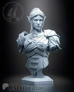 Figurine Baldur's Gate, figurine Minthara, Shadowheart figurine, figurine Baldur's Gate, figurine à peindre