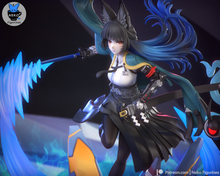 Load image into Gallery viewer, figurine a peindre, figurine Hoshimi Miyabi  zenless zone zero
