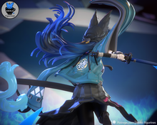 Load image into Gallery viewer, figurine a peindre, figurine Hoshimi Miyabi  zenless zone zero
