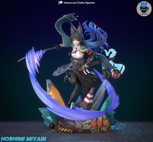 Load image into Gallery viewer, figurine a peindre, figurine Hoshimi Miyabi  zenless zone zero
