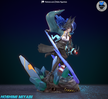 Load image into Gallery viewer, figurine a peindre, figurine Hoshimi Miyabi  zenless zone zero
