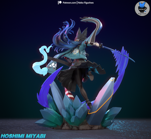 figurine a peindre, figurine Hoshimi Miyabi  zenless zone zero