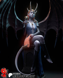 figurine a peindre, figurine baldur's gate 3, figurine mizora, karlach, ombrecoeur, astarion, lae'zel